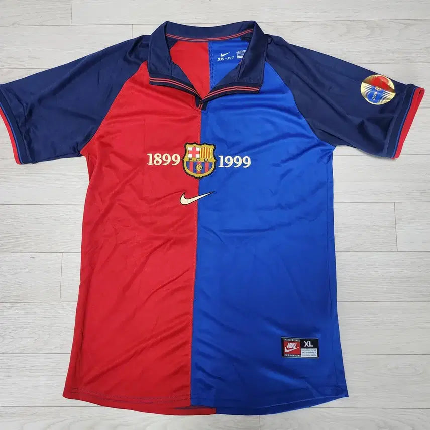 [BUNJANG] Nike Barcelona Puyol Jersey XL / 나이키 바르셀로나 푸욜 유니폼