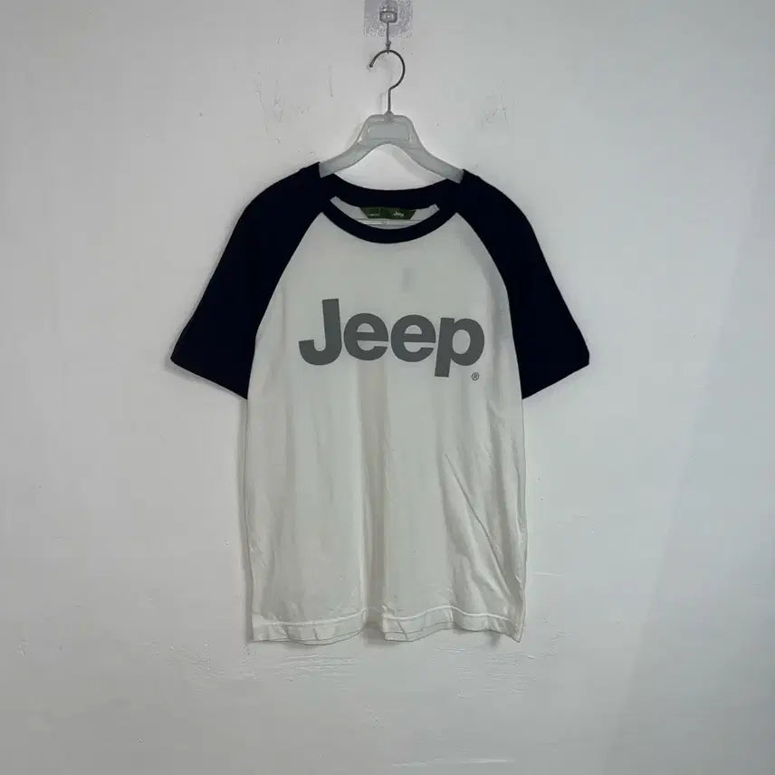 [BUNJANG] Jeep Raglan Short Sleeve T-Shirt Size L / Jeep 나그랑 반팔