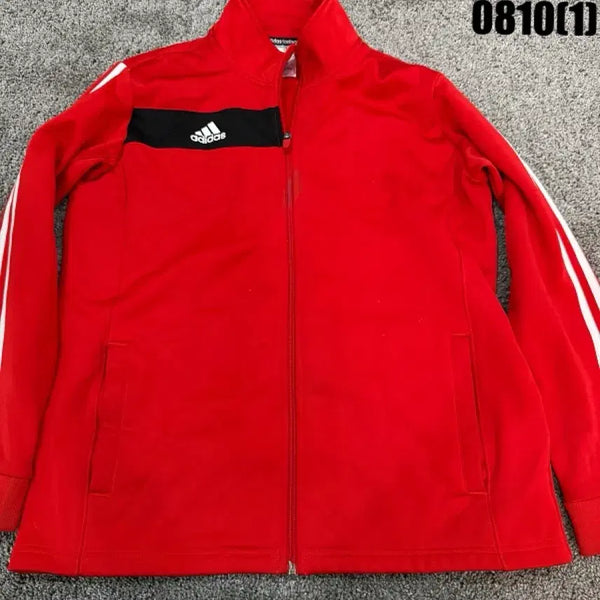 [BUNJANG] Adidas Training Jacket Red / 아디다스 트레이닝 자켓 레드