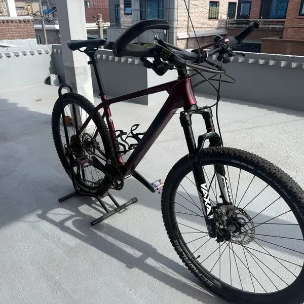 [BUNJANG] Yager Ventura 5D Dark Red MTB, Carbon Frame, 27.5" Wheels, Size L / 급처 !!! 예거 27.5 벤츄라 5D 다크레드 MTB L사이즈