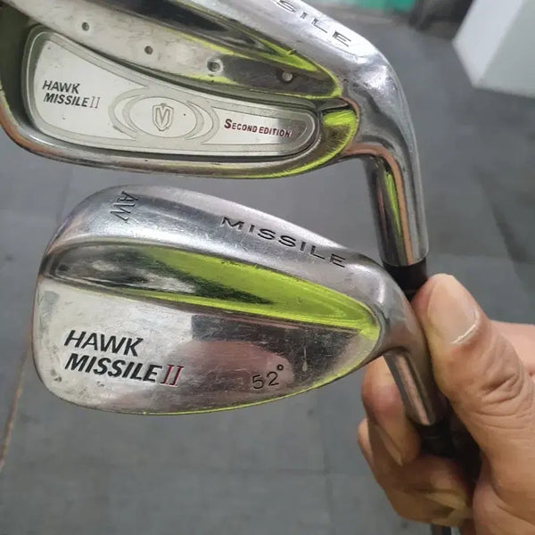 [BUNJANG] Missile Golf Hawk II Wedge 7-Iron Set / 미사일 골프채 2세대 호크 미사일 II