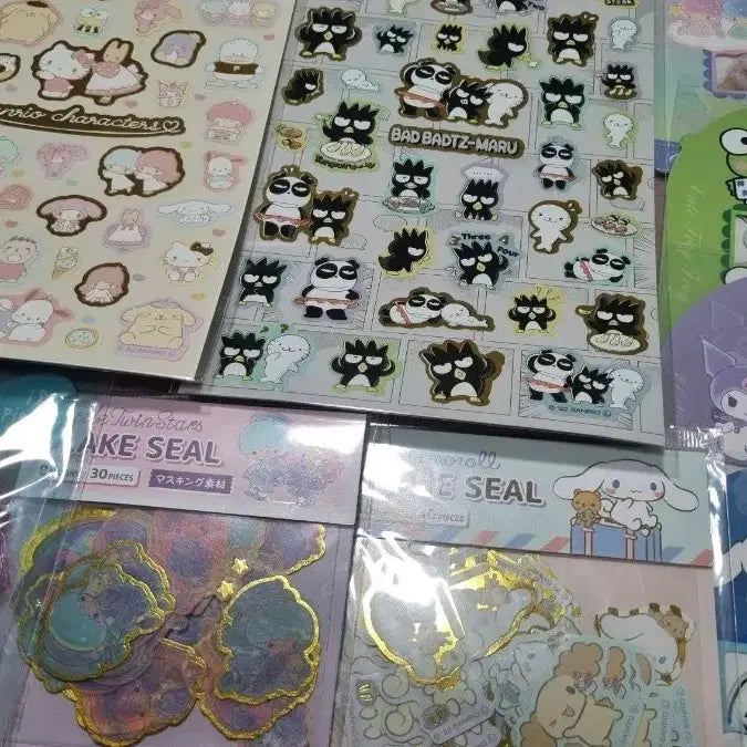 [BUNJANG] Sanrio Sticker Bundle Set / 산리오 스티커 모음 일괄 판매