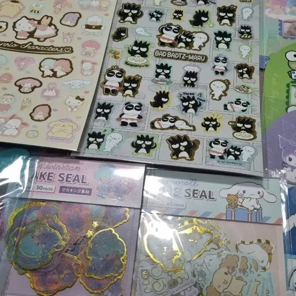 [BUNJANG] Sanrio Sticker Bundle Set / 산리오 스티커 모음 일괄 판매
