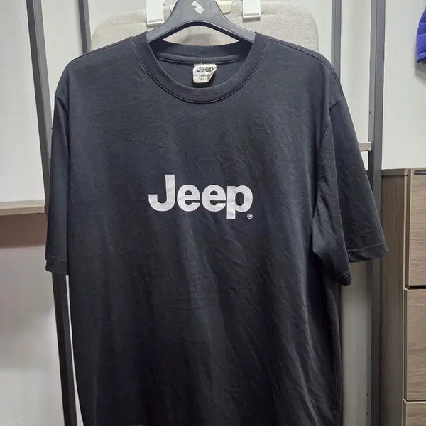 [BUNJANG] Jeep Black Short Sleeve T-Shirt / Jeep 반팔 티셔츠 블랙