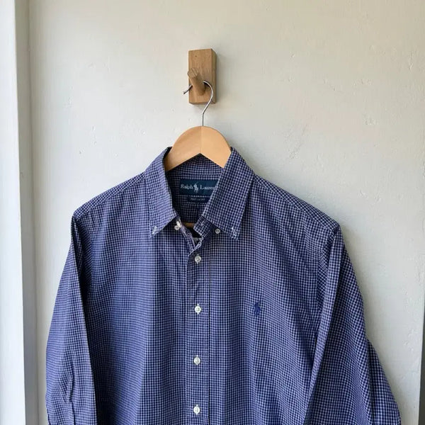 [BUNJANG] Polo Ralph Lauren Check Shirt Custom Fit Size M / 17710 - 폴로 랄프로렌 체크 셔츠