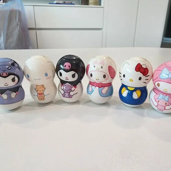 [BUNJANG] Sanrio Characters Ottogi 6-Piece Set / 산리오 캐릭터 오뚜기 6종 세트