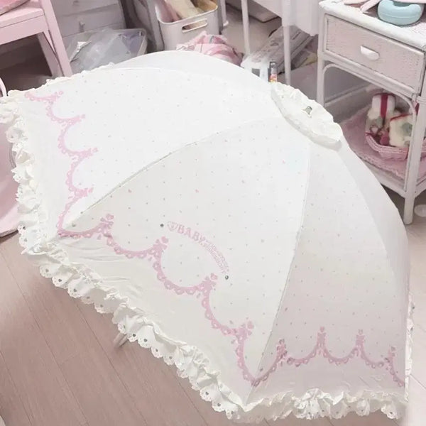 [BUNJANG] Baby The Stars Shine Bright Folding Parasol / 베이비더스타샤인브라이트 양산 접이식 로리타 엔젤릭프리티 양산형 우산
