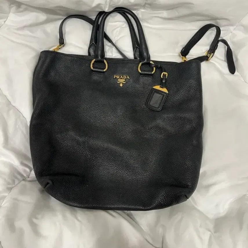 [BUNJANG] Prada Vitello Daino Tote Bag / 프라다 비텔로다이노