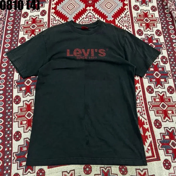 [BUNJANG] Levi's Black T-Shirt / 리바이스 반팔티 검정