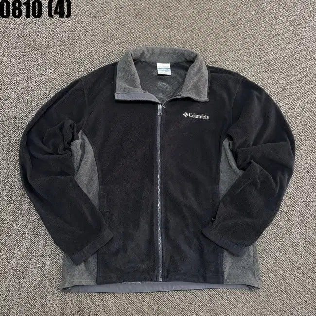 [BUNJANG] Columbia Fleece Jacket Black/Gray M / 컬럼비아 플리스 자켓 블랙/그레이 M 0810