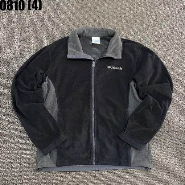 [BUNJANG] Columbia Fleece Jacket Black/Gray M / 컬럼비아 플리스 자켓 블랙/그레이 M 0810