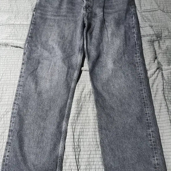 [BUNJANG] Zara Origins Black Denim Jeans / 자라 오리진스 블랙진 흑청 데님 청바지 36 새샹품