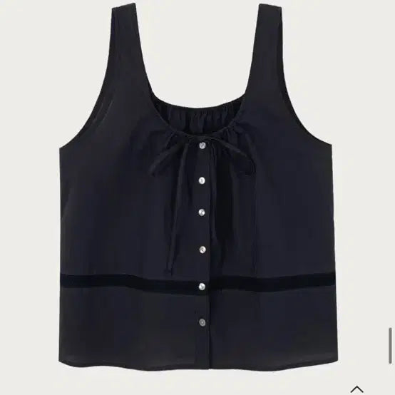 [BUNJANG] Love Me More Hearts Blouse Deep Navy / 러브미우 허츠 블라 딥네이비