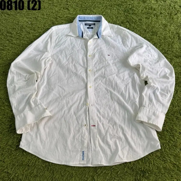 [BUNJANG] Tommy Hilfiger White Shirt / 타미힐피거 화이트 셔츠