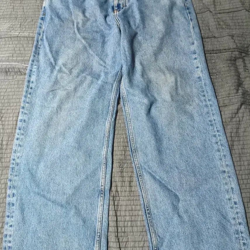 [BUNJANG] Zara Light Wash Loose Straight Fit Jeans / 자라 연청 청바지 데님 34(36) 스트릿 힙합 루즈 스트레이트
