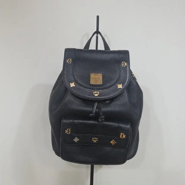 [BUNJANG] MCM Leather Backpack / MCM 가죽 백팩