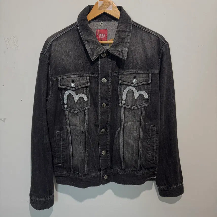 [BUNJANG] EVISU Denim Jacket / 에비수데님자켓
