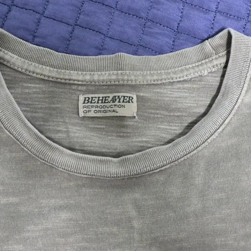 [BUNJANG] BEHAVE Slub T-Shirt Size 2 / 비헤비어 슬럽티 2사이즈