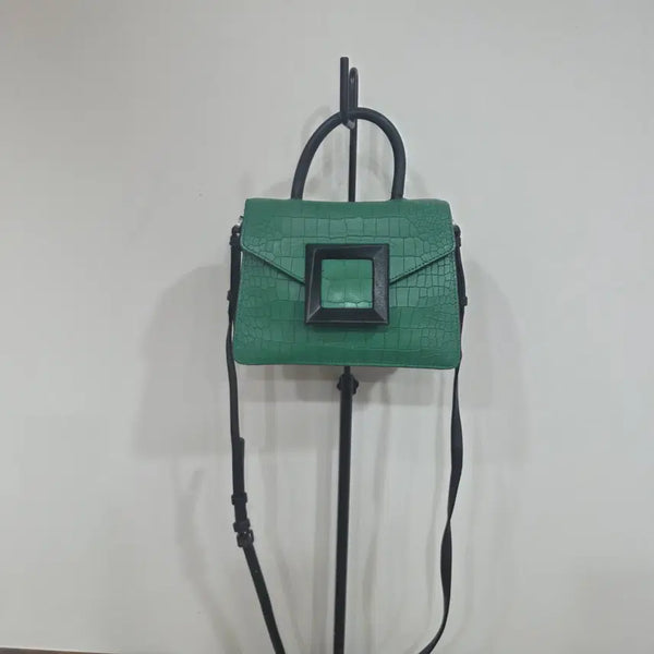 [BUNJANG] Rouge & Lounge Square Mini Bag Green / 루즈앤라운지 스퀘어 미니백 그린