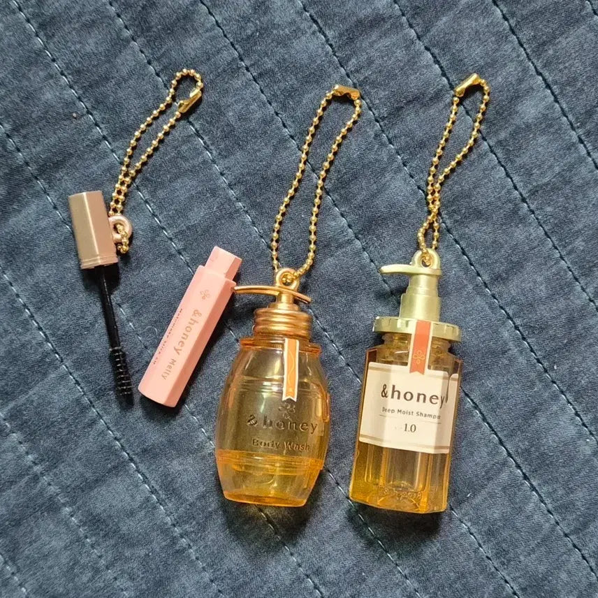 [BUNJANG] &Honey Miniature Mascot Gacha Keyring Bundle Set / [일괄] 앤허니 &Honey 샴푸 미니어처 마스코트 피규어 가챠 키링