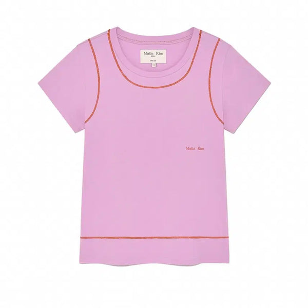 [BUNJANG] Matinkim Short Sleeve T-Shirt / 마뗑킴 반팔 새제품s