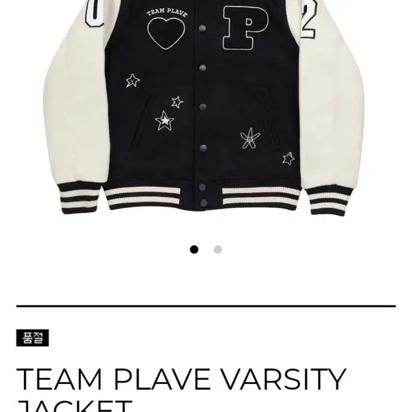 [BUNJANG] PLAVE Varsity Jacket L / PLAVE 플레이브 바시티 자켓 L