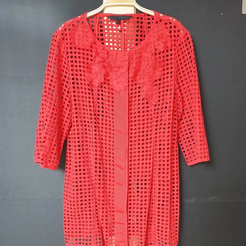 [BUNJANG] Johanex Punching Mesh Jacket 66 Red / 진짜만원 Johanex 펀칭 망사자켓 66 레드