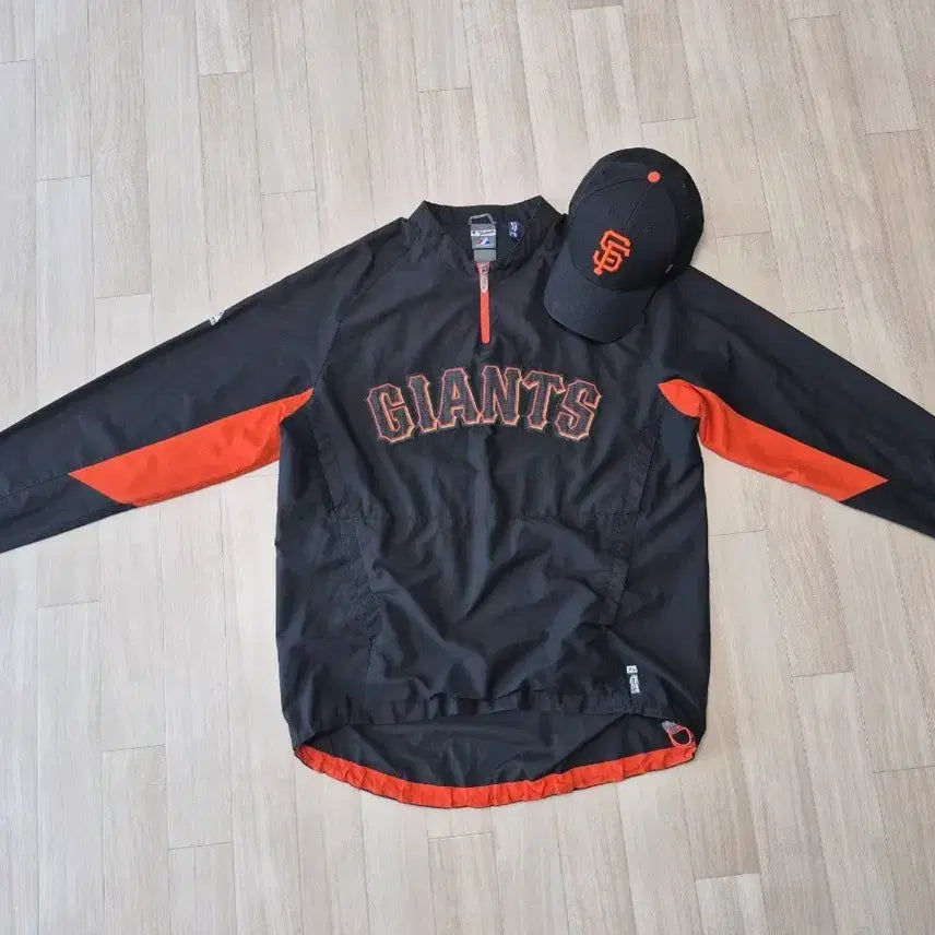 [BUNJANG] Majestic San Francisco Giants Windbreaker Jumper Size 100 / 마제스틱 샌프란시스코 자이언츠 바람막이 점퍼  100사이즈