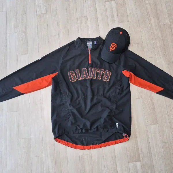 [BUNJANG] Majestic San Francisco Giants Windbreaker Jumper Size 100 / 마제스틱 샌프란시스코 자이언츠 바람막이 점퍼  100사이즈