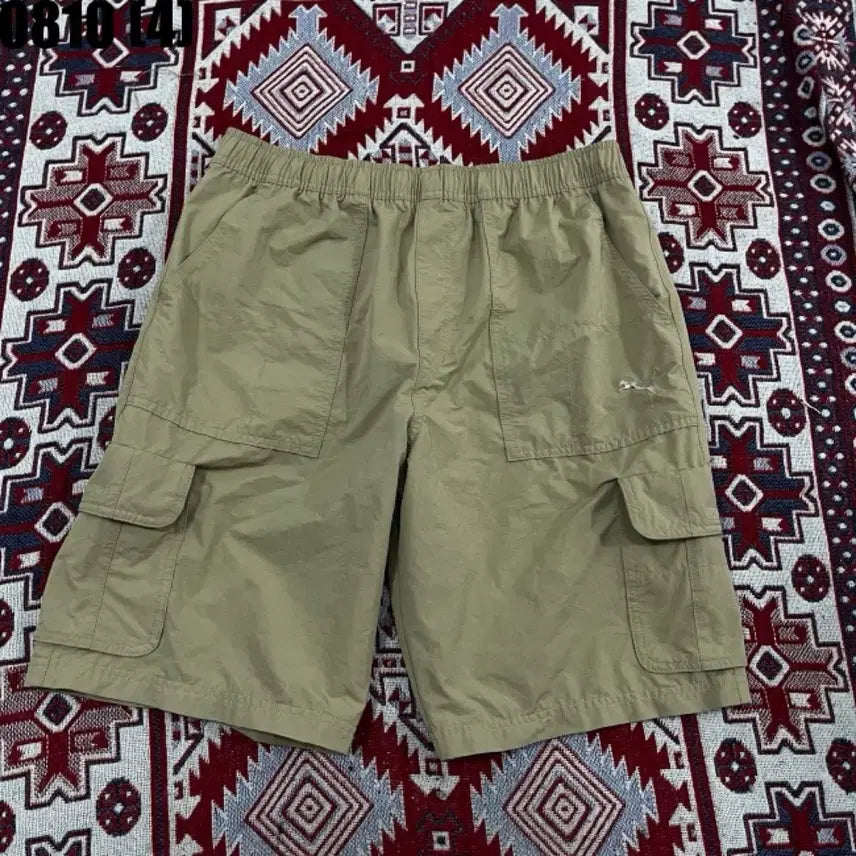 [BUNJANG] FUGOS Cargo Shorts Beige / 푸고 카고 반바지 베이지색