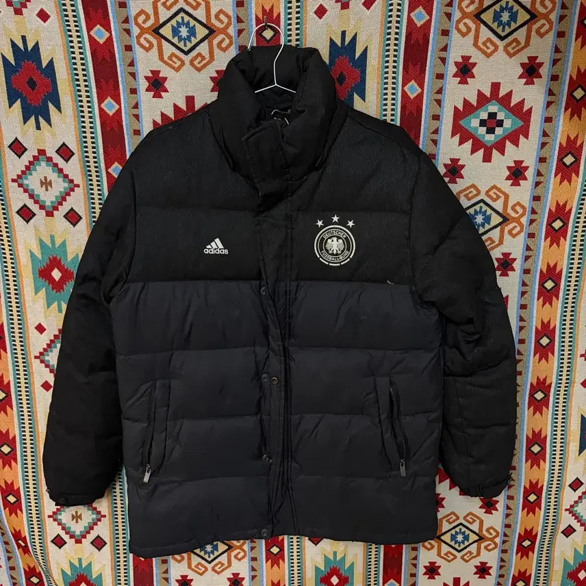 [BUNJANG] Adidas Men's Logo Down Puffer Jacket M / 아디다스 남성 로고 덕다운 푸퍼 패딩 M