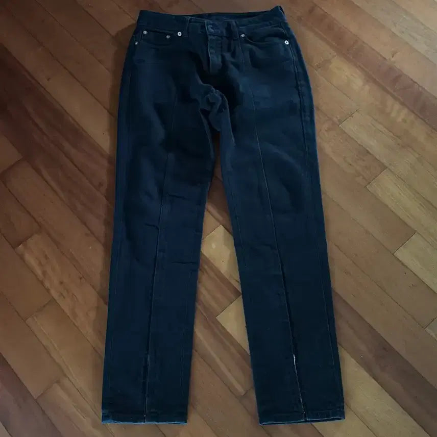 [BUNJANG] MM6 Maison Margiela Front Zip Denim Pants / Mm6 메종 마르지엘라 프론트지퍼 데님팬츠