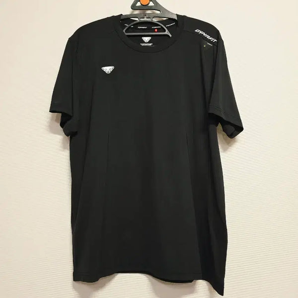 [BUNJANG] Dynafit Black Short Sleeve Performance T-Shirt / 다이나핏 블랙 반팔 기능성 티셔츠