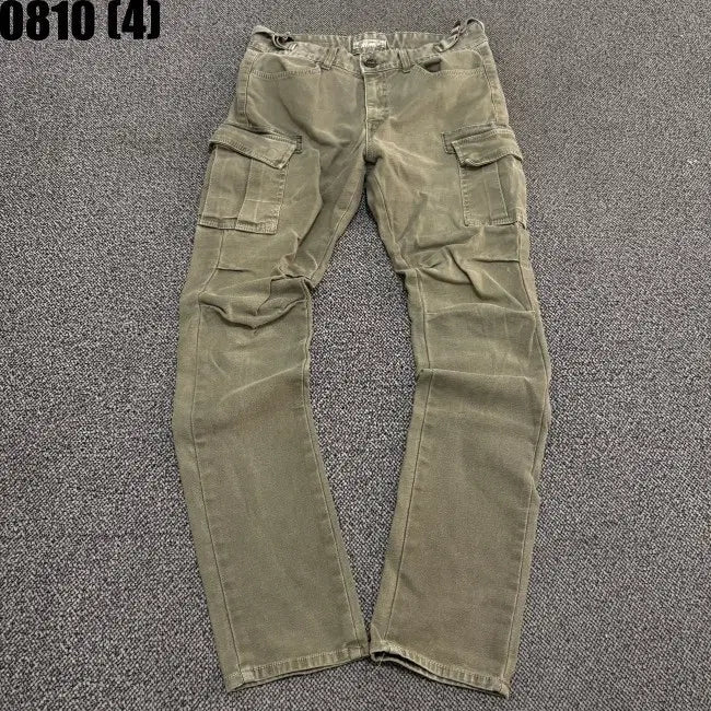 [BUNJANG] Cargo Pants Khaki Cotton M Size / 카키색 카고바지 M 0810