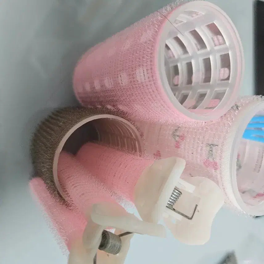 [BUNJANG] Hair Rollers and Hair Clips Set / 헤어롤,집게핀 팔아요