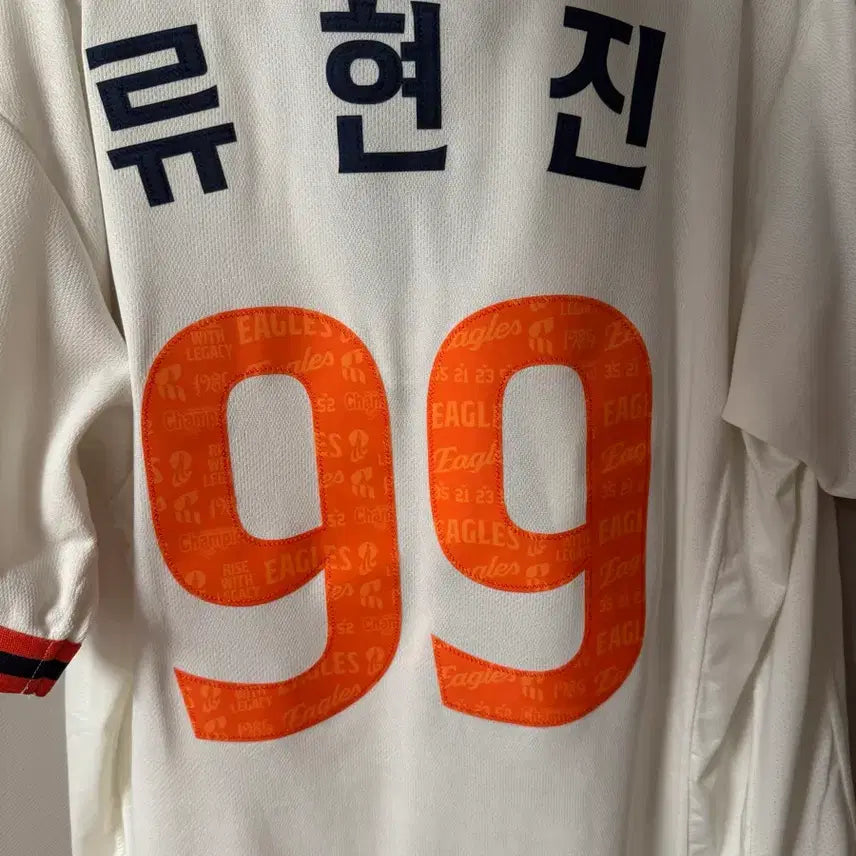 [BUNJANG] Hanwha Eagles 40th Anniversary Legacy Authentic Jersey Ryu Hyun-jin L / 한화이글스 40주년 레거시 어센틱 유니폼 [류현진 마킹] L