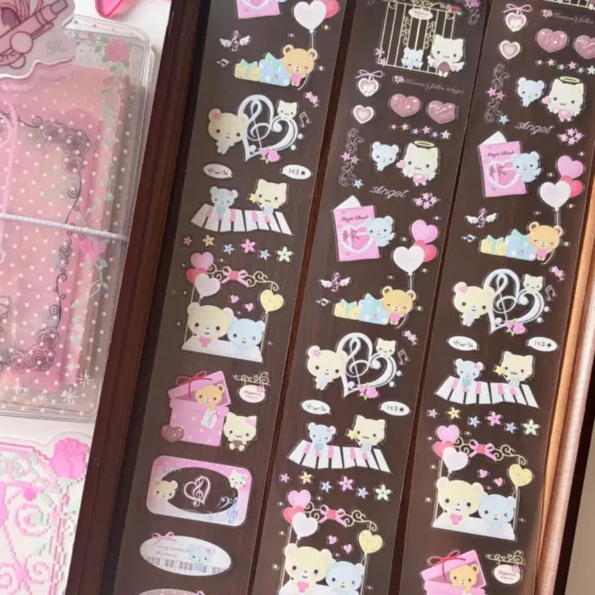 [BUNJANG] Angel User Melody Kiss Cut Sticker / 엔젤 유저 멜로디 키스컷