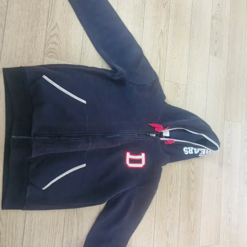 [BUNJANG] Doosan Bears Hooded Zip-Up Jacket / 두산베어스 후드집업