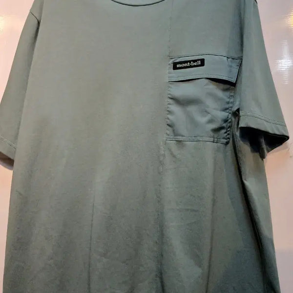 [BUNJANG] Montbell Pocket T-Shirt Blue XXL / 몽벨 포켓 반팔티 T/BLUE XXL