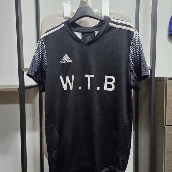 [BUNJANG] Adidas WTB Short Sleeve T-Shirt Black / 아디다스 WTB 반팔 티셔츠 블랙