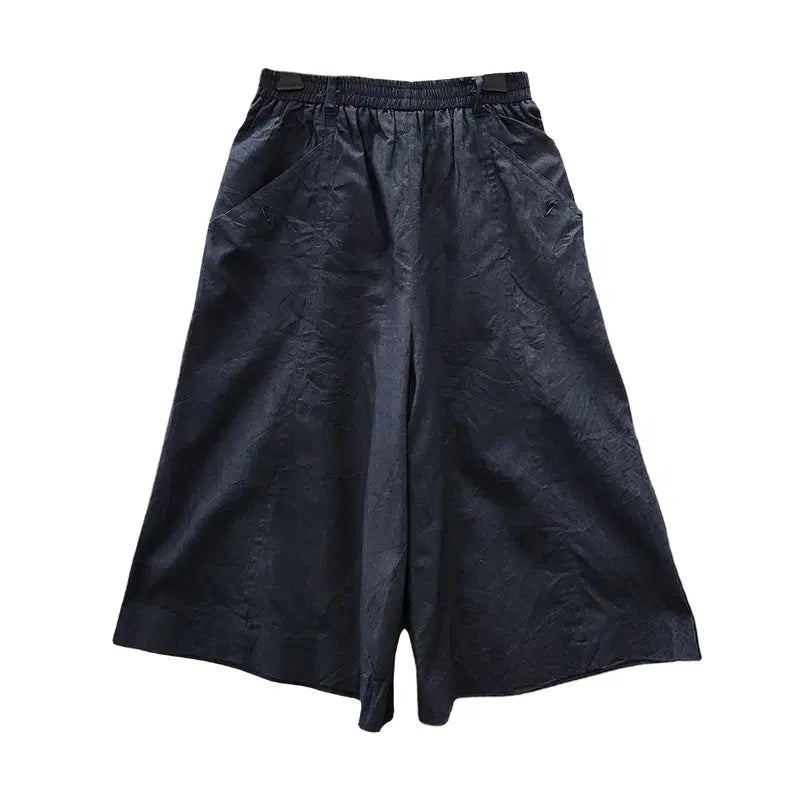 [BUNJANG] Vintage Y2K Casual Linen Wide Pants / 빈티지 Y2K 캐주얼 린넨 와이드 팬츠 FREE SIZE