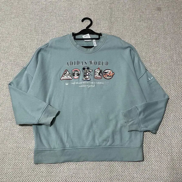 [BUNJANG] Adidas Disney Round Sweatshirt L / L 아디다스 디즈니 라운드 맨투맨 B.7399