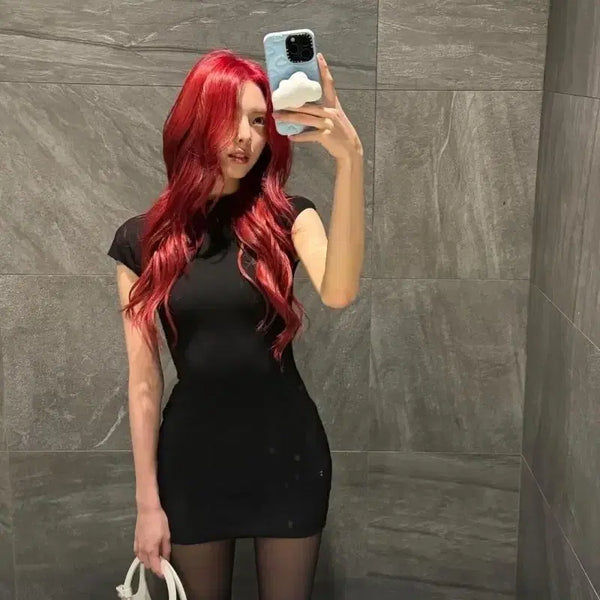 [BUNJANG] Zara Stretch Knit Mini Dress / 자라 스트레치 니트 미니 원피스 유나 원피스
