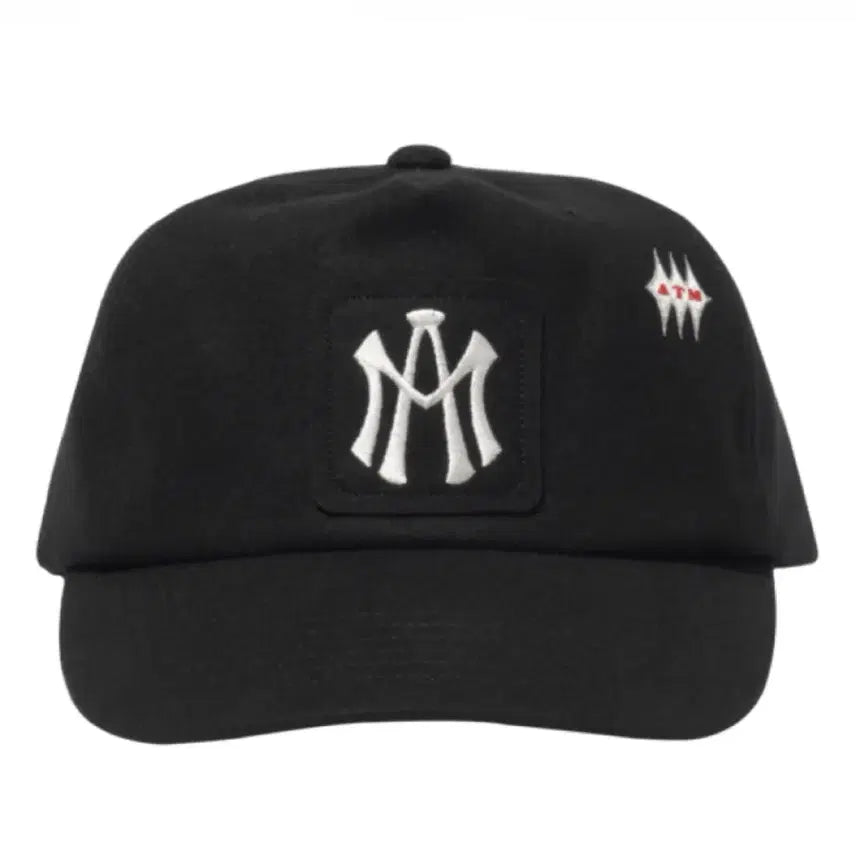 [BUNJANG] Aftermath Atm Logo Patch Ball Cap Black / 애프터매스 Atm 로고 패치 볼 캡 블랙 미개봉 새상품