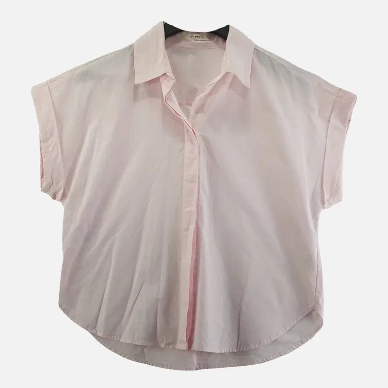 [BUNJANG] If You Light Pink Blouse / 이프유 라이트 핑크 여자 블라우스 FREE N9976