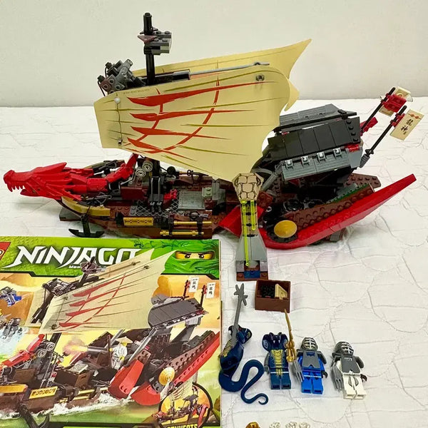 [BUNJANG] LEGO Ninjago 9446 Master Wu's Dragon Ship / 레고 닌자고 9446 마스터우의 드래곤 전함 피규어 설명서포함