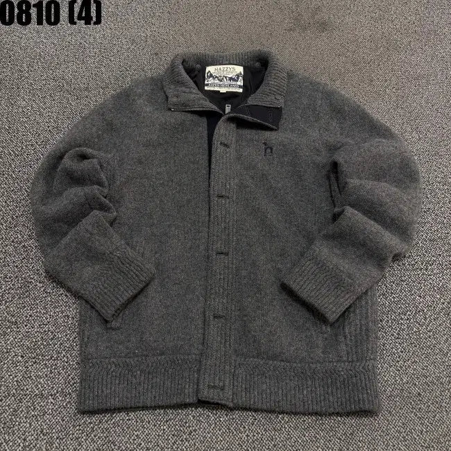 [BUNJANG] Hazzys Men's Cardigan Grey Size 100 / 헤지스 남성 가디건 그레이 100 0810