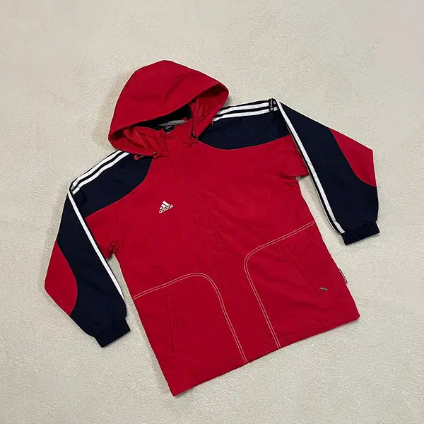 [BUNJANG] Adidas Big Logo Padded Jacket / M 새제품 아디다스 빅로고 누빔 패딩 B.011