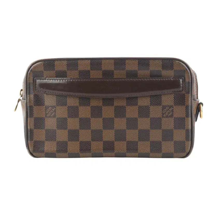 [BUNJANG] Louis Vuitton N41219 Damier Ebene Saint Paul Clutch Second Bag / 루이비통 N41219 다미에 생 폴 세인트 폴 클러치 세컨백  37594