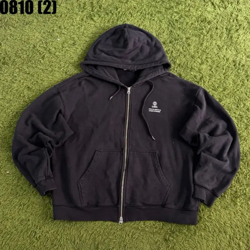 [BUNJANG] LMC Zip-Up Hoodie Black / LMC 후드집업 블랙